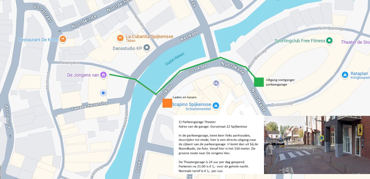 Routebeschrijving naar De Jongens Van, Havenplein 7 Spijkenisse